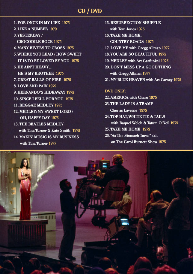 Thumbnail: Vol. 4 - Cher: The TV Performances (DVD/CD + Booklet)