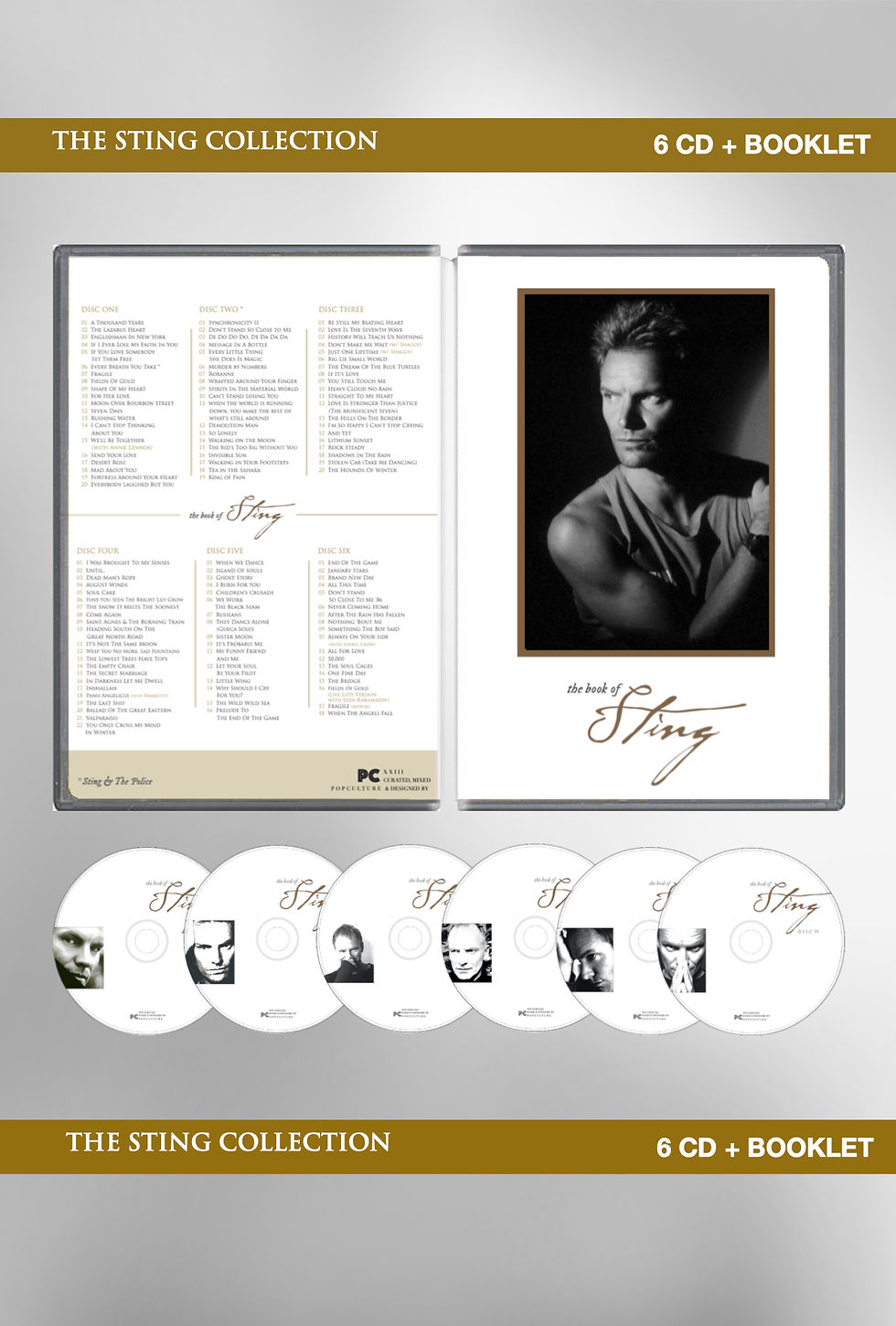 The Sting Collection (6CD + Booklet) | thepopculturestore