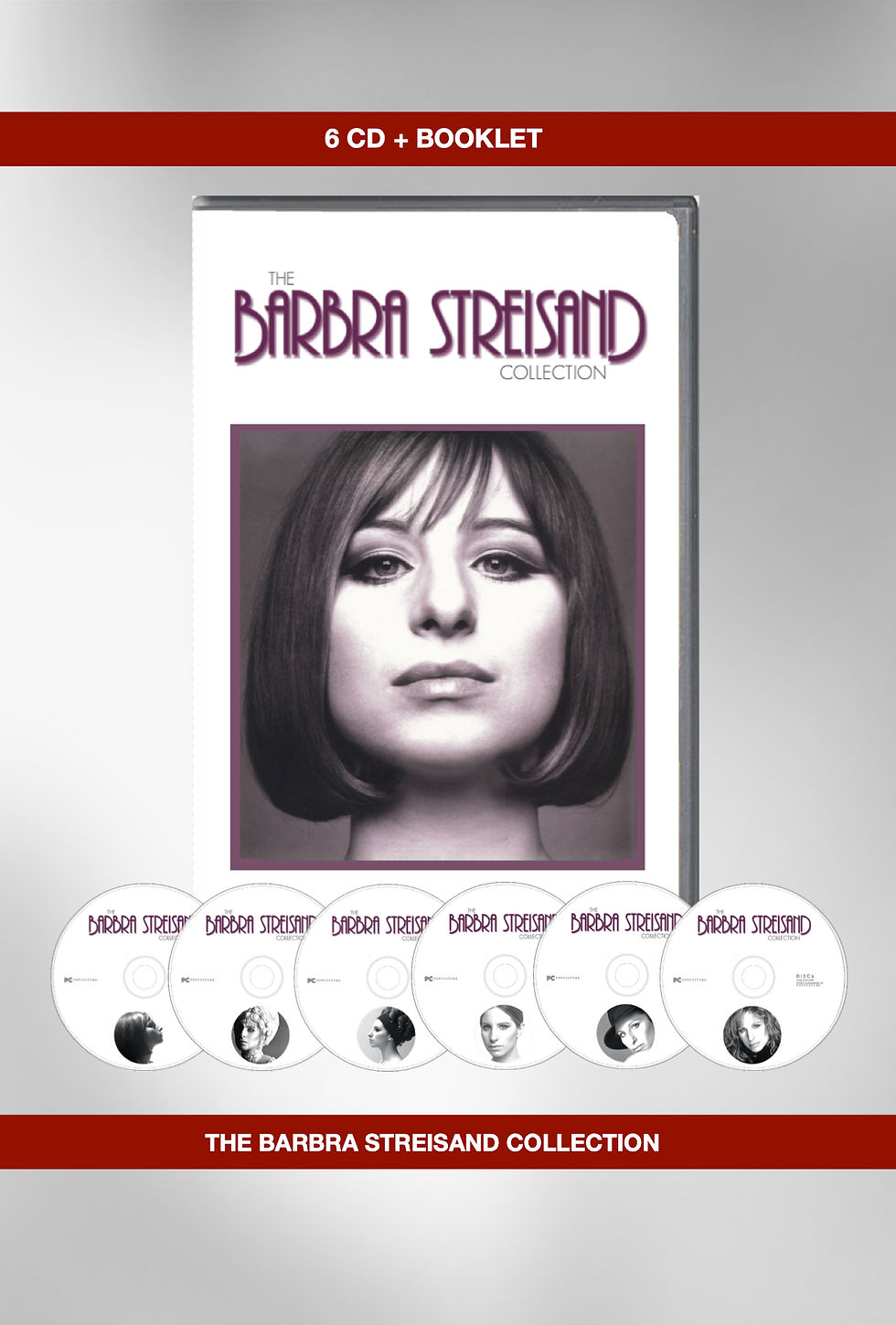 Thumbnail: The Barbra Streisand Collection (6CD + Booklet)