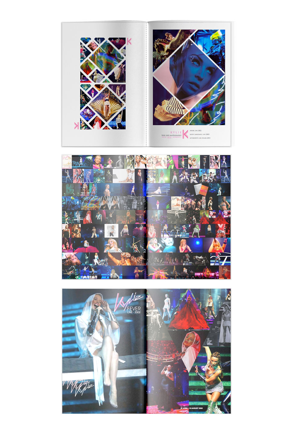 Thumbnail: Kylie: The Live Anthology 4: Fever · Body · Aphrodite (5CD + Booklet)