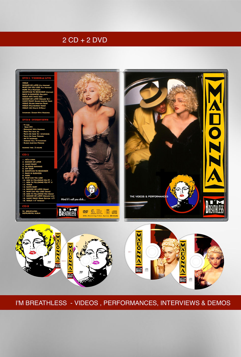 Madonna CD・DVDセット Madonna - Madame X: Deluxe Boxset (2CD, Cassette & Bonus 7