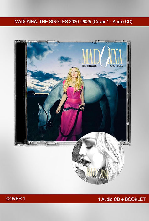 Madonna: The Singles 2020 - 2025 (CD + Booklet) | thepopculturestore