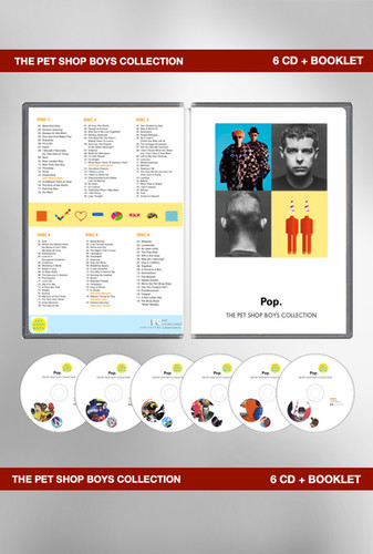 お洒落☆Pet shop boys, Chicago アルバム　コレクション The Pet Shop Boys Collection (6CD + Booklet) | thepopculturestore