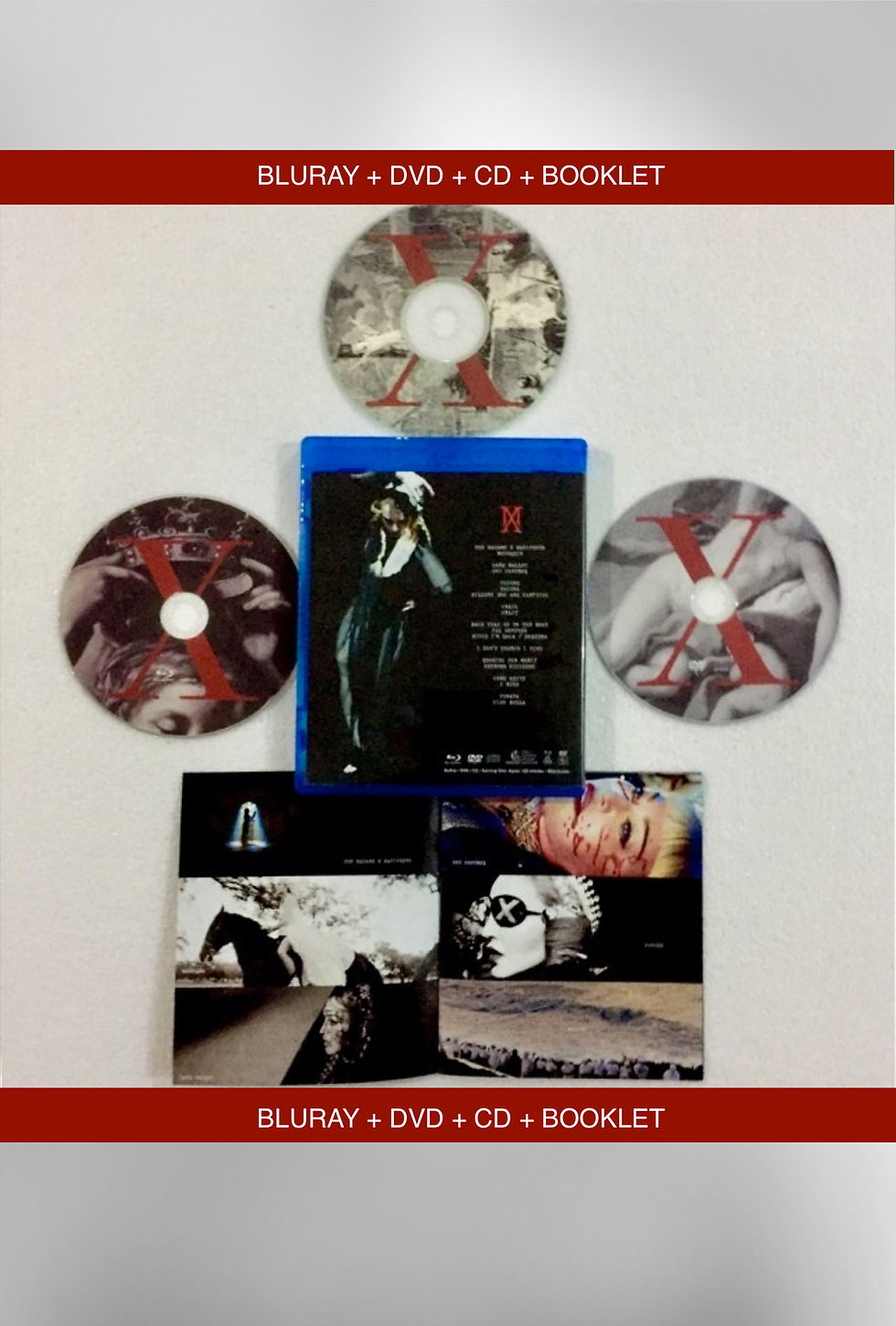Thumbnail: MadameX: Visual Album (BluRay + DVD + CD + Booklet)