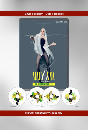 The Celebration Tour In Rio (BluRay + 2CD + DVD + Booklet