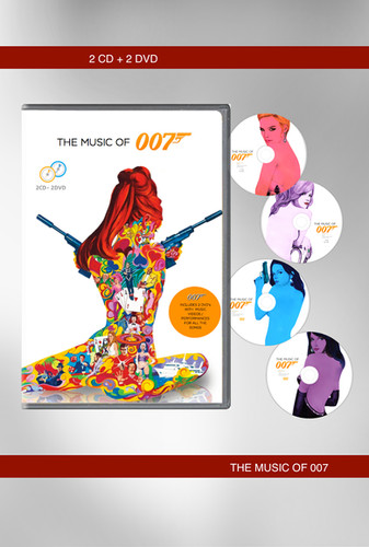 The Music Of 007 (2 CD+ 2 DVD+ Booklet) | thepopculturestore