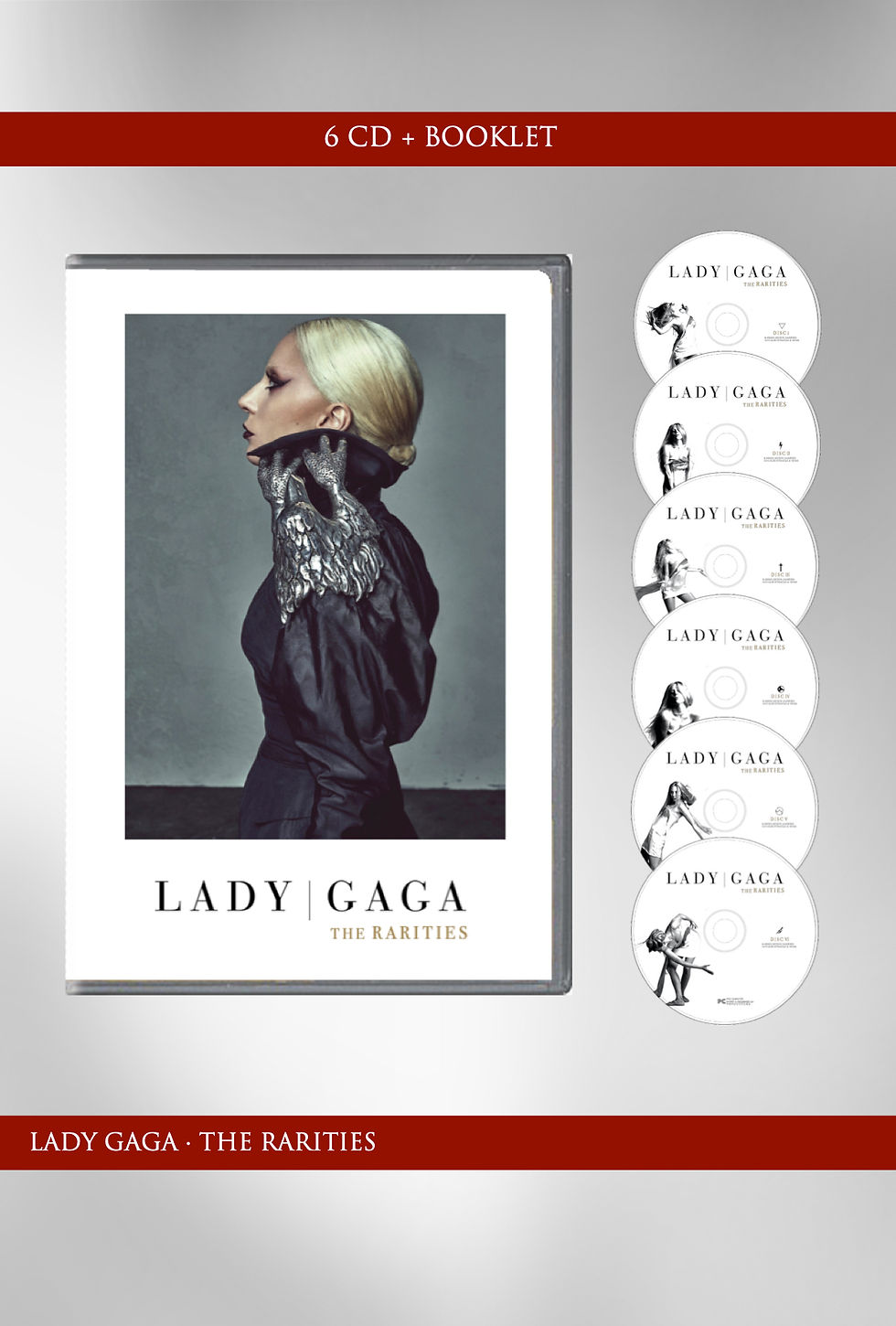 Thumbnail: The Lady Gaga Rarities (6 CD + Booklet)