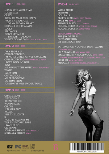 The Britney Spears Video Collection (4 DVD+ Booklet