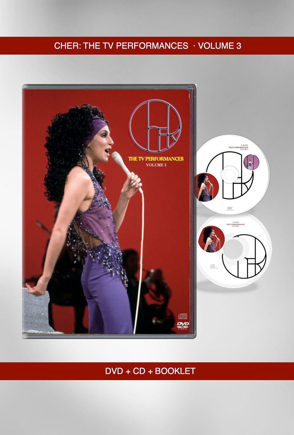 Thumbnail: Vol. 3 - Cher: The TV Performances (DVD/CD + Booklet)