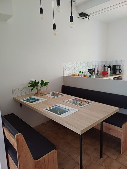 table banquette gain de place