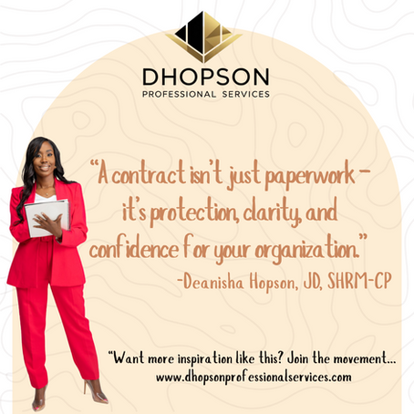 Protect Your Organization: Effective Contract Negotiation