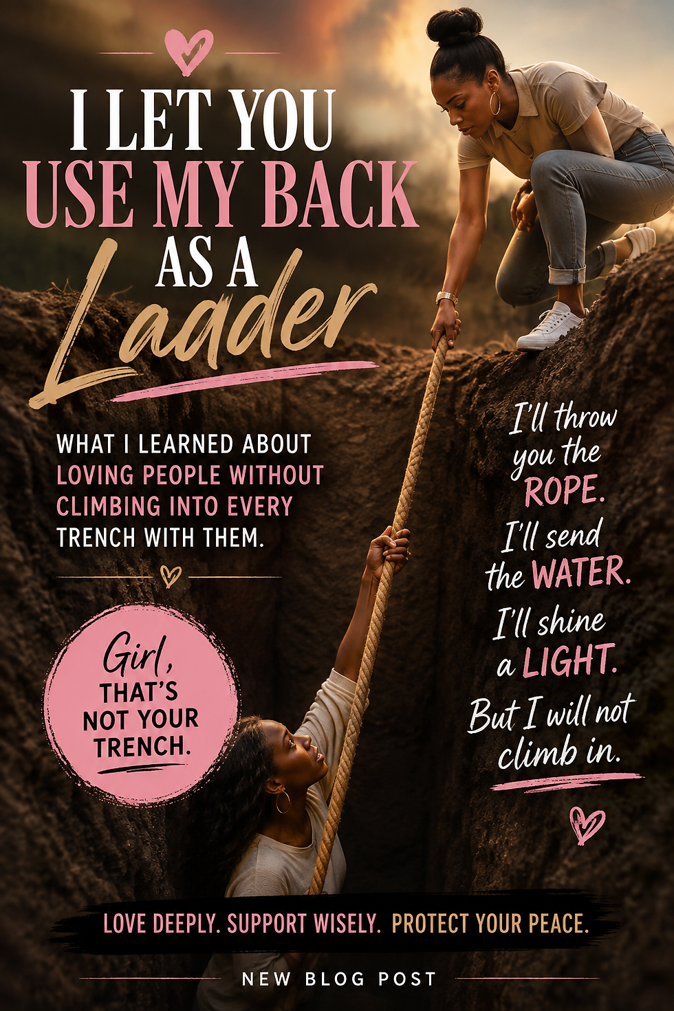 I Let You Use My Back as a Ladder