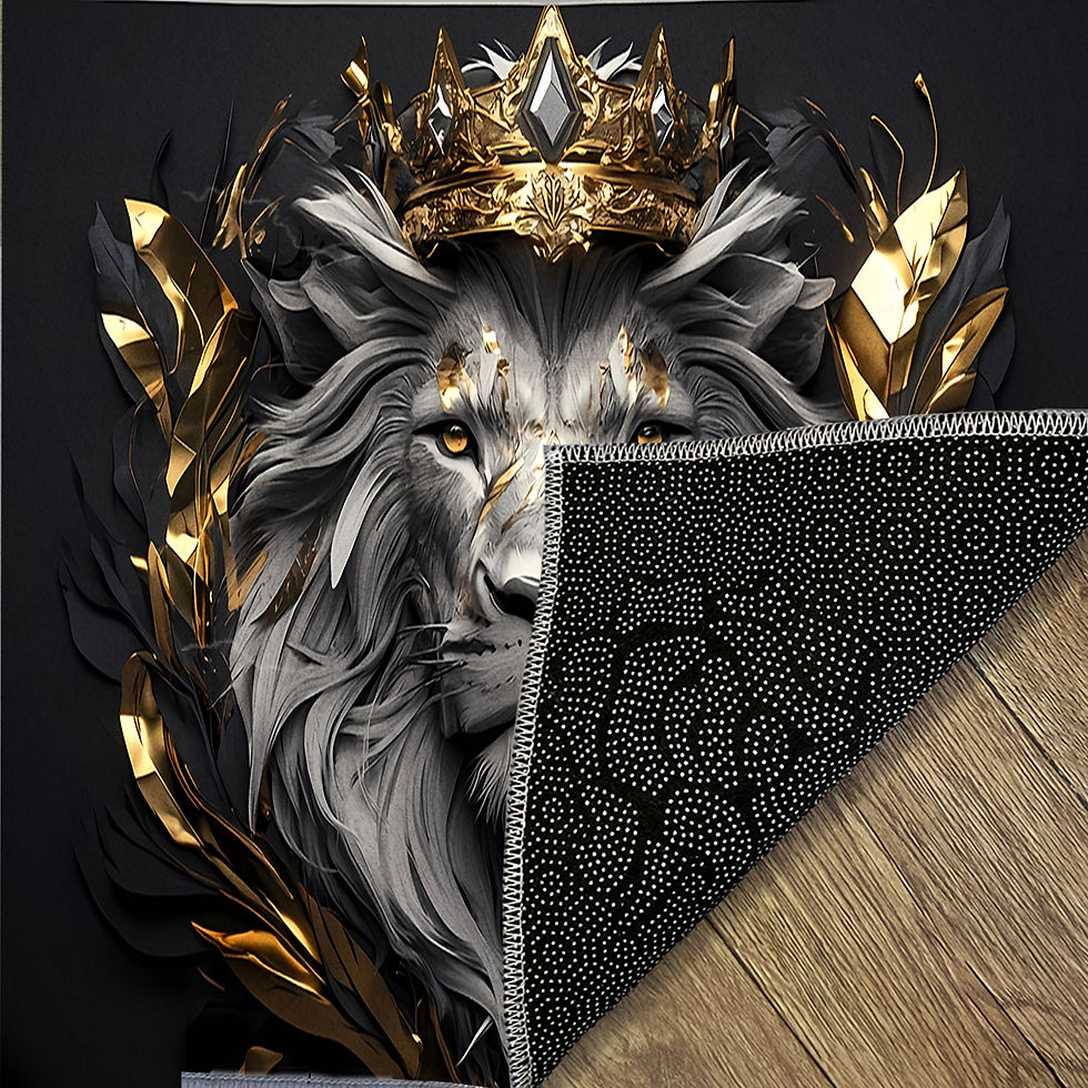 Thumbnail: Luxurious Velvet Area Mat - 850g/m², Machine Washable, Non-Slip, Thick & Durabl