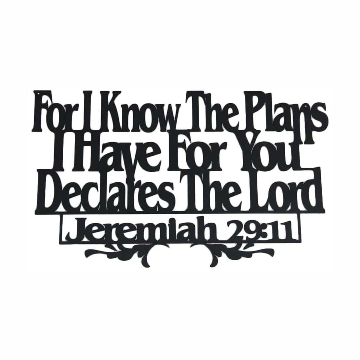 Inspirational Word Art, Christian Faith Biblical Verse Wall Sign, Hand-Made W...
