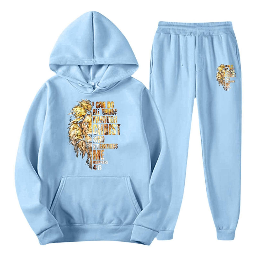 Thumbnail: Mens Tracksuit,Sweat Suits Men Sweatsuit 2 Piece Set Hoodies And Sweatpants S...