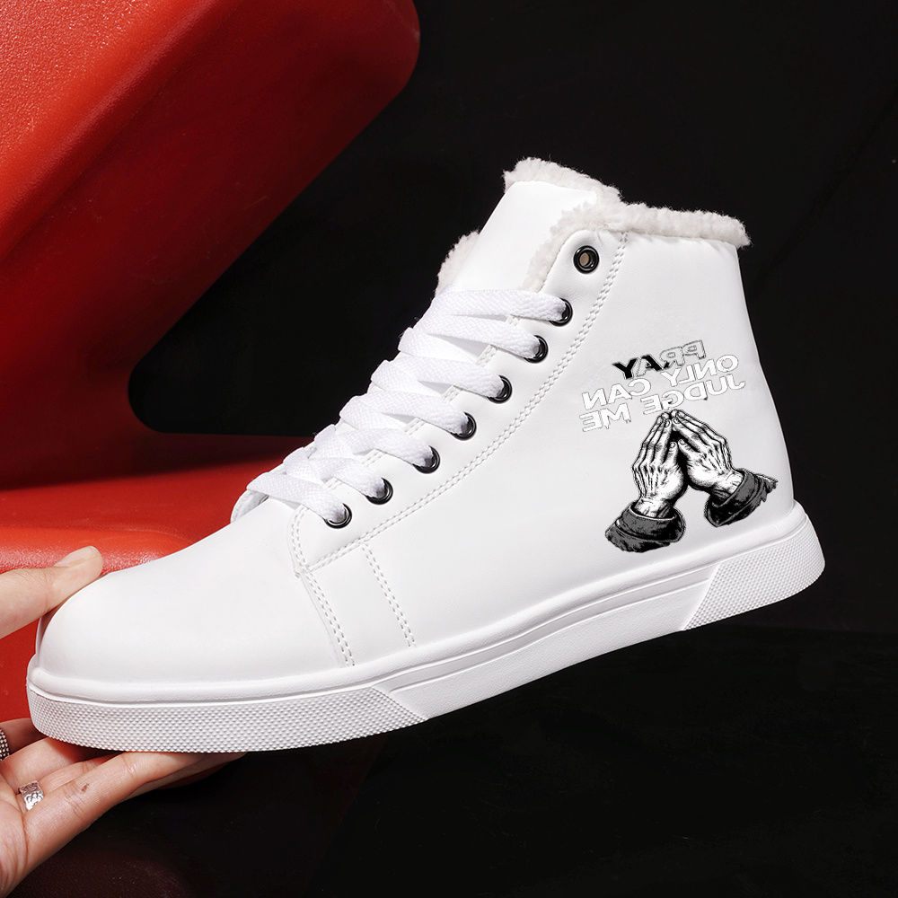 Fashionable Casual Sneakers"Simple Fashion Flowers Black Background45" Lightweig