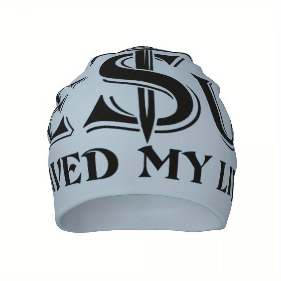 Thumbnail: Saved My Life, Men'S Comfortable Pullover Hat Without a Brim