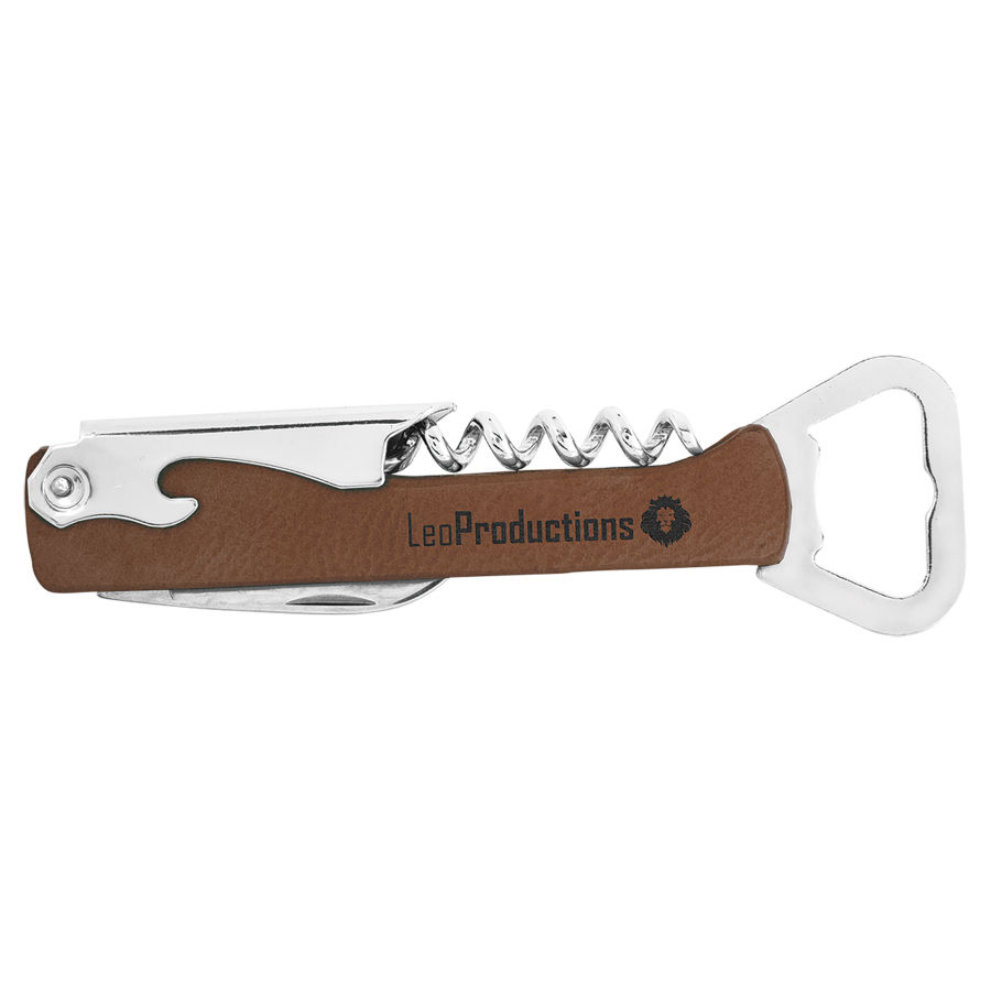 Thumbnail: Personalized Bottle Opener and Corkscrew