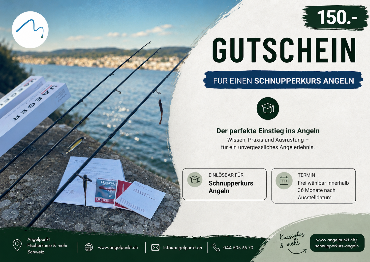GUTSCHEIN «SCHNUPPERKURS ANGELN»