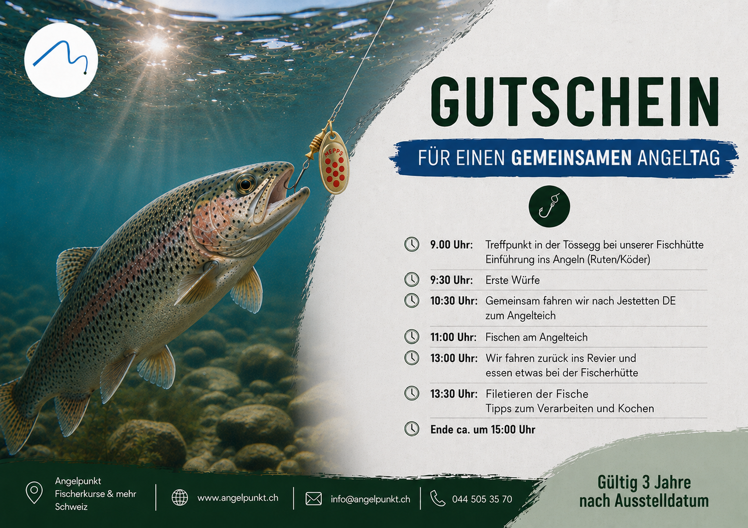GUTSCHEIN ANGELTAG