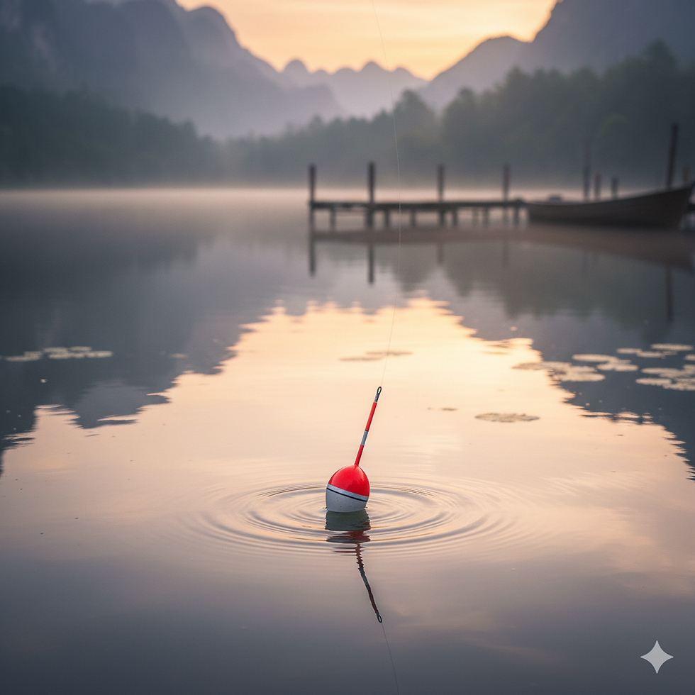 Angel Pose im Wasser