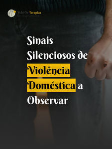 🔍 Você sabia que alguns sinais de violência doméstica podem ser silenciosos e muito sutis? 👀✨