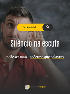 Você já parou para pensar que o silêncio pode ser mais poderoso do que mil palavras? 🤔✋