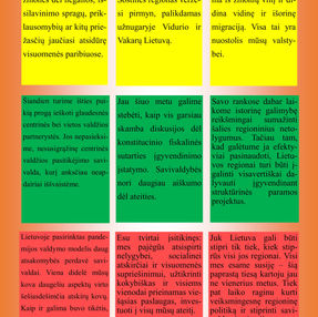 LIETUVOS AKTUALIJA: LIETUVOS RESPUBLIKOS PREZIDENTAS GITANAS NAUSĖDA APIE REGIONUS