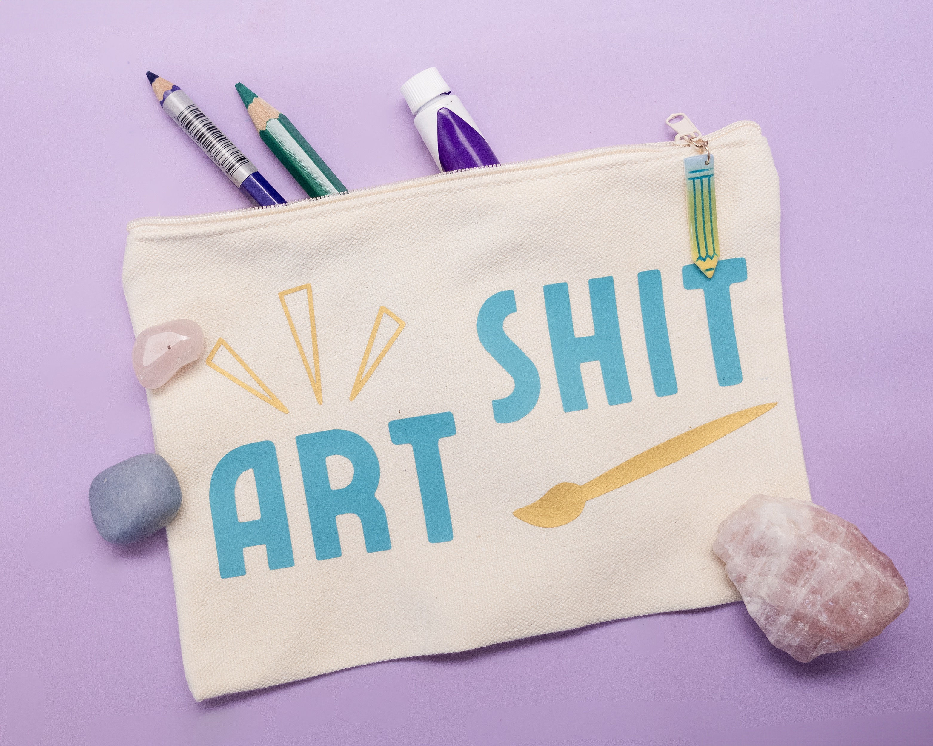 Art Shit Pencil Bags