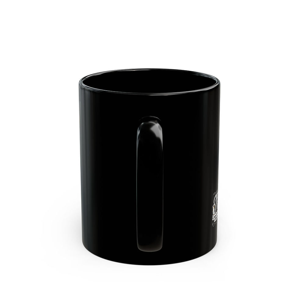 Thumbnail: Highland Cow 11oz Black Mug