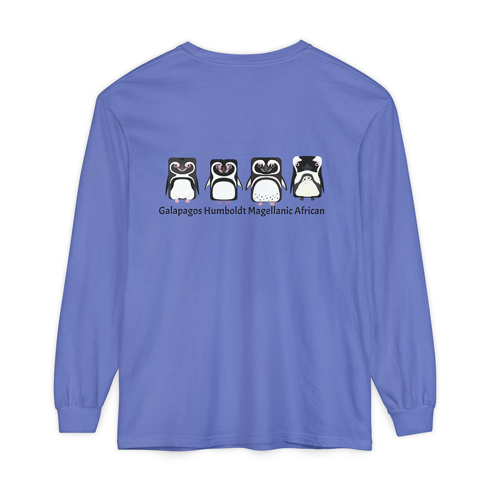 Thumbnail: Beach Bums Unisex Garment-dyed Long Sleeve T-Shirt