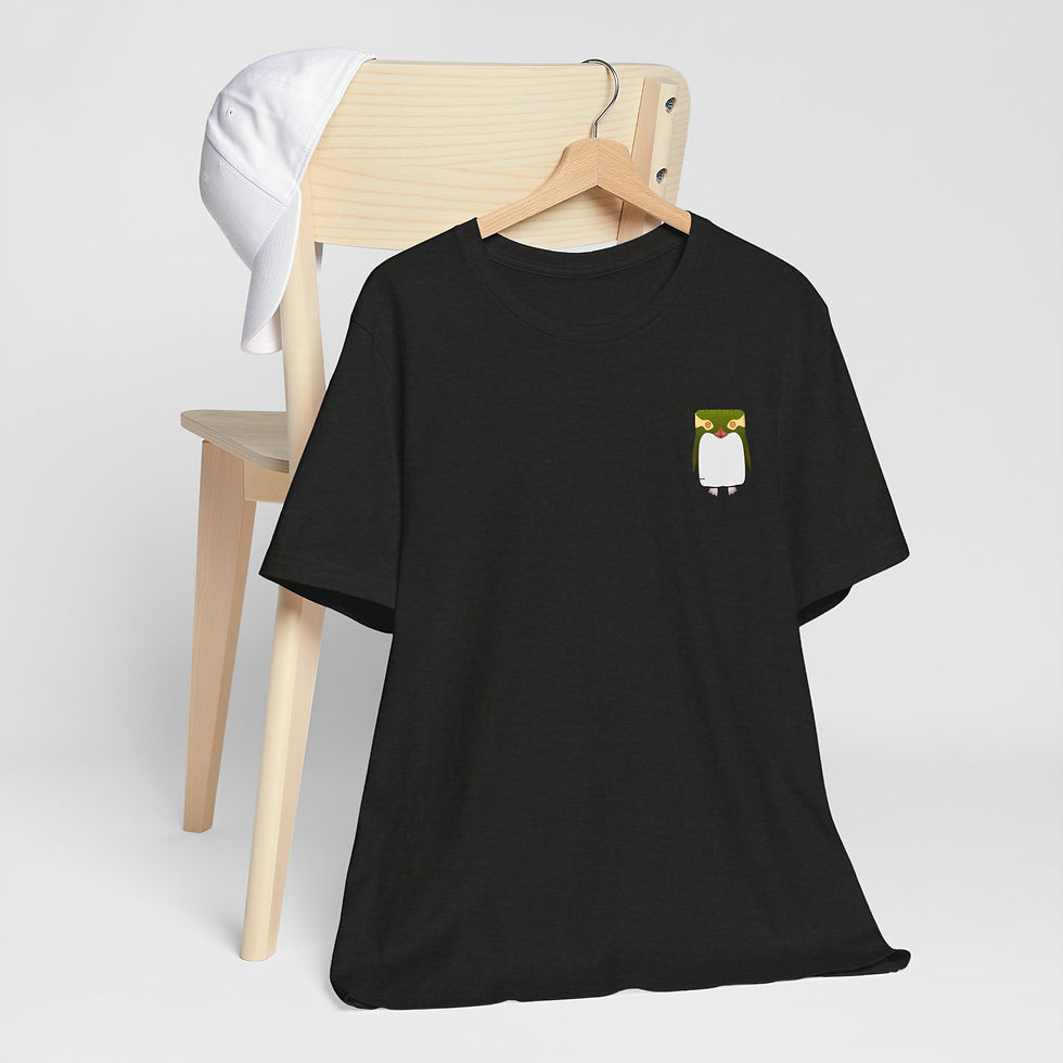 Thumbnail: Yellow-Eyed Penguin Jersey Short Sleeve Tee