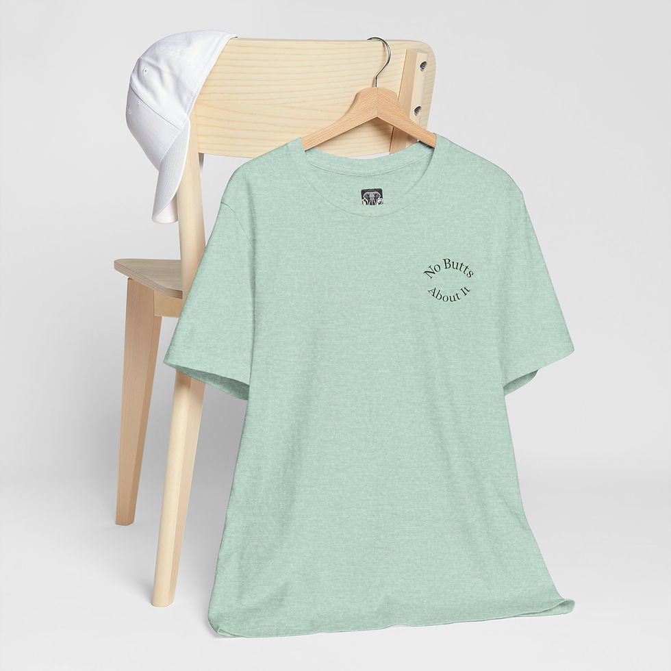 Thumbnail: "No Butts About It" Unisex Jersey Short Sleeve Tee