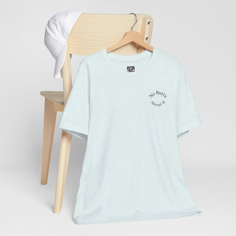 Thumbnail: "No Butts About It" Unisex Jersey Short Sleeve Tee
