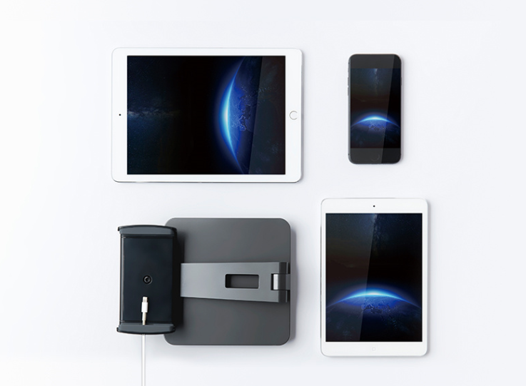 Miniatura: Adjustable Aluminum Desktop Stand for Tablets and Phones