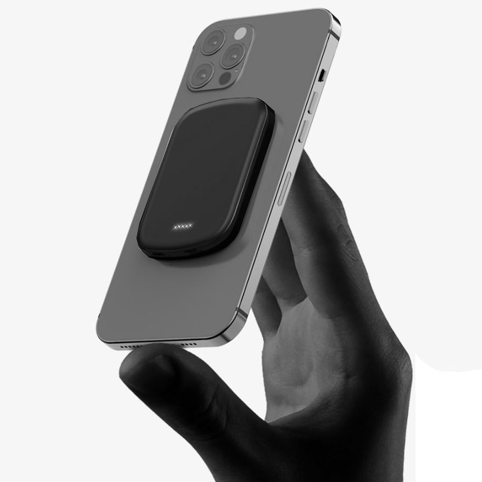 Miniatura: Chargomate Magnetic Portable Wireless Charger And Power Bank For Apple And Andro