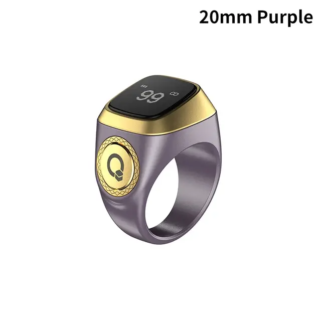 Thumbnail: Smart Bluetooth Tasbih Ring For Muslims