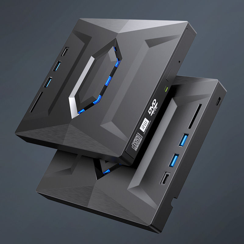 5-in-1 USB 3.0 Type-C External DVD Drive for Laptops