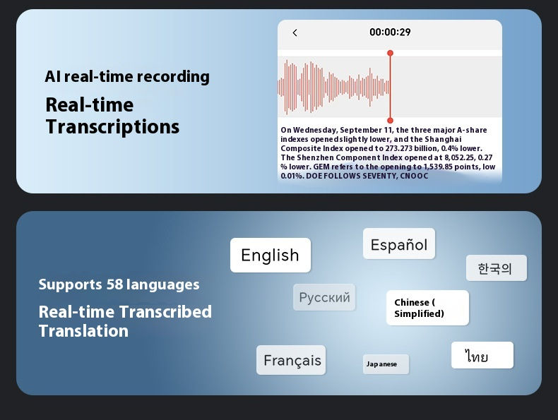 Smart Translation Voice Recorder
