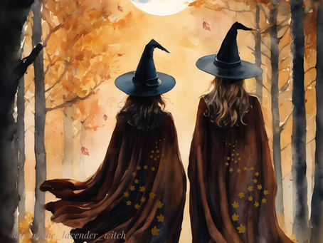 two autumn witches