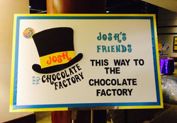 Wily Wonka Themed Welcome Sign