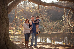 on-location family portrait