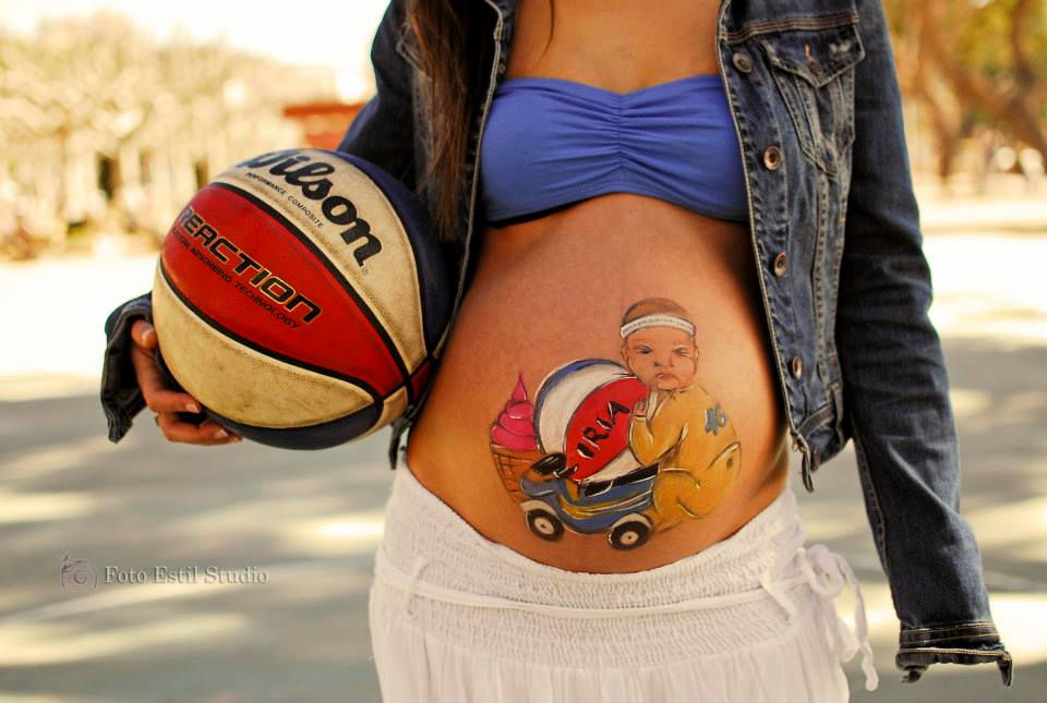 Body Paint Embarazada