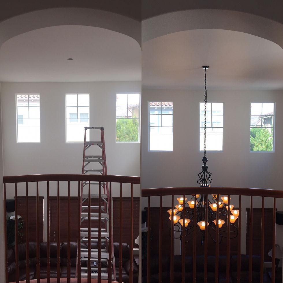 Chandelier Replacement 20 ft Ceiling