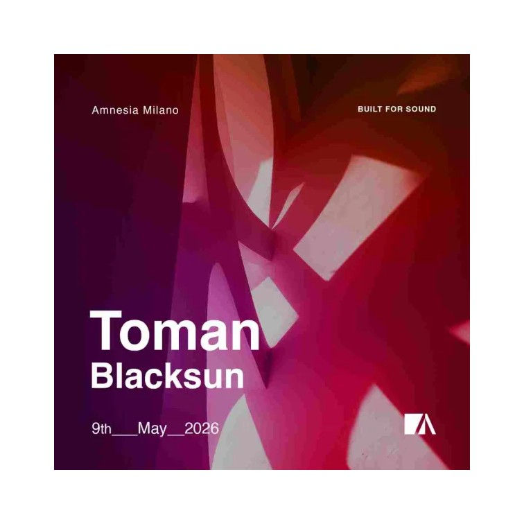 Toman e Blacksun all’Amnesia