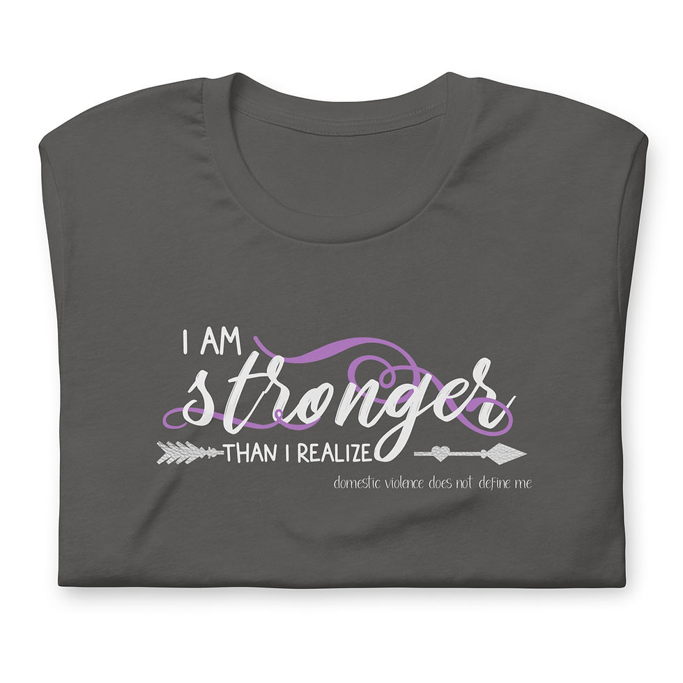 Thumbnail: I am Stronger than I realize Short-Sleeve Unisex T-Shirt