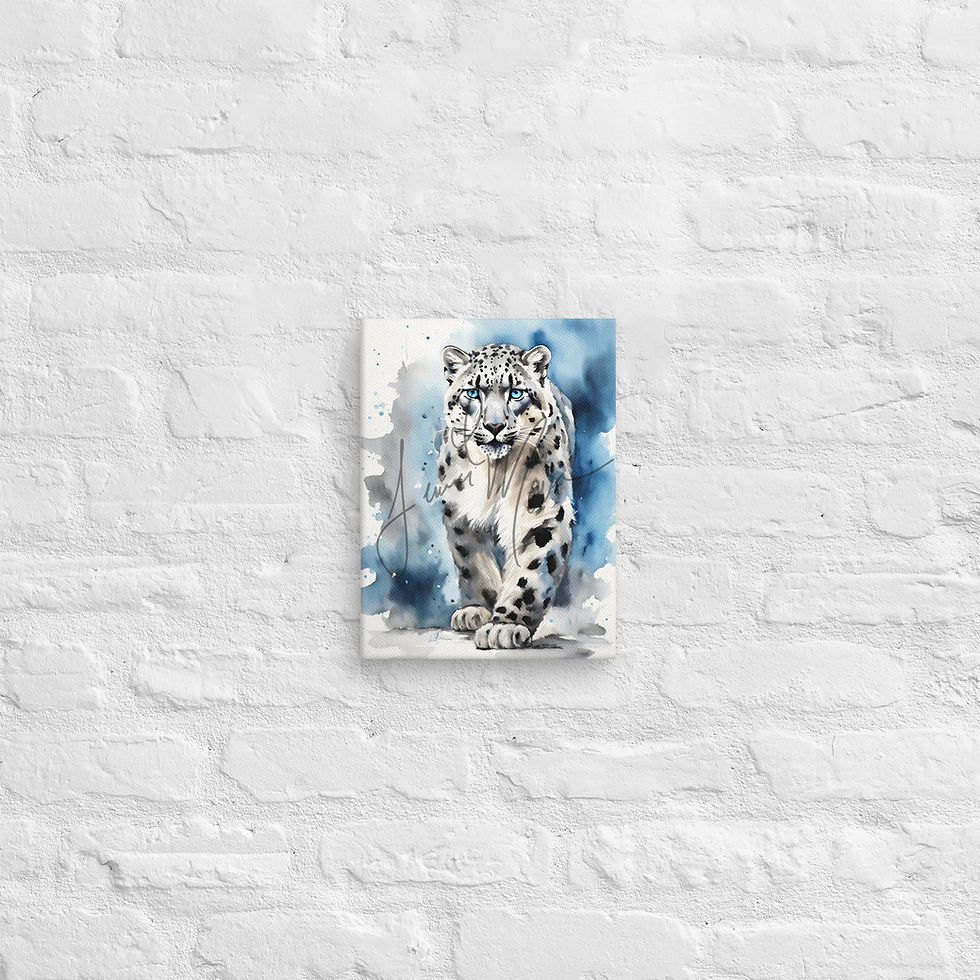 Thumbnail: Snow Leopard Canvas