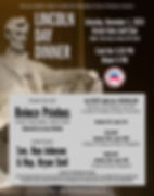2025 Lincoln Day Dinner