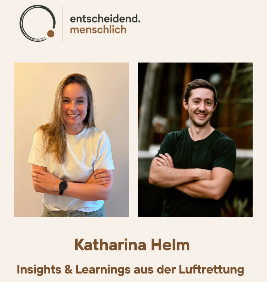 Folge 5 mit Katharina Helm zu Insights & Learnings aus der Luftrettung