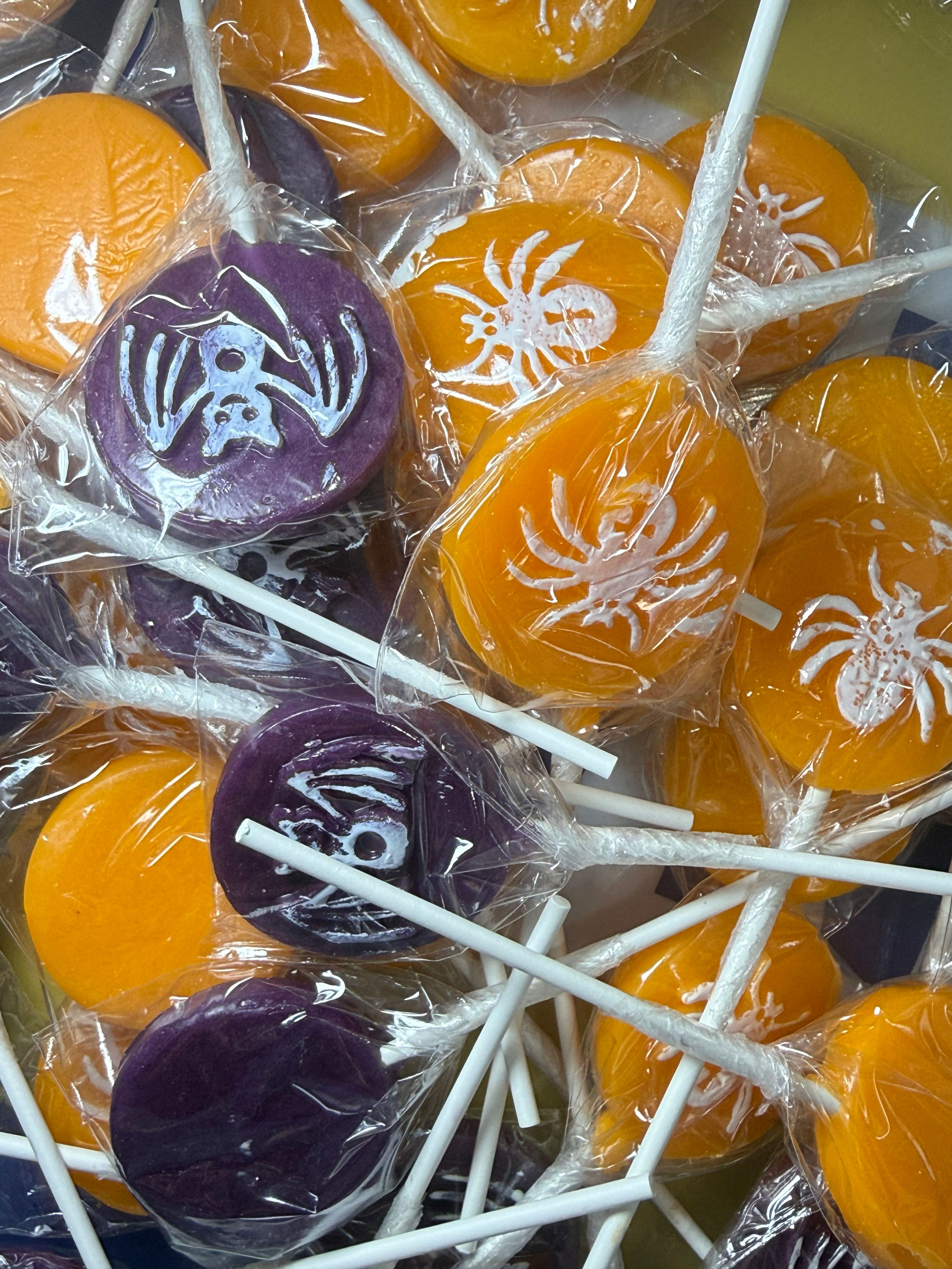 Halloween Sweet Vibes Tongue Tattoo Lollipops